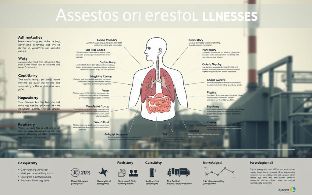 Asbestos Illness Symptoms Infographic